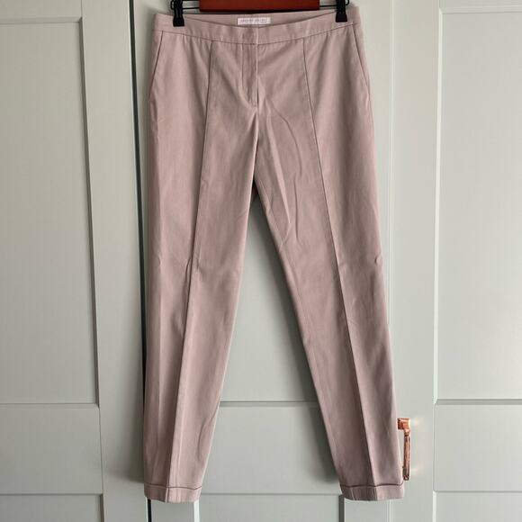 Fabiana Filippi gray piping pleat cuffed trouser pant sz small - Picture 1 of 9